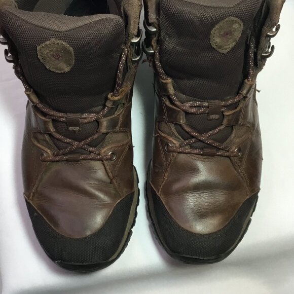 Wmns Ariat Skyline Mid Waterproof Leather Ankle Hiking Boot sz 9.5 B - Picture 5 of 9